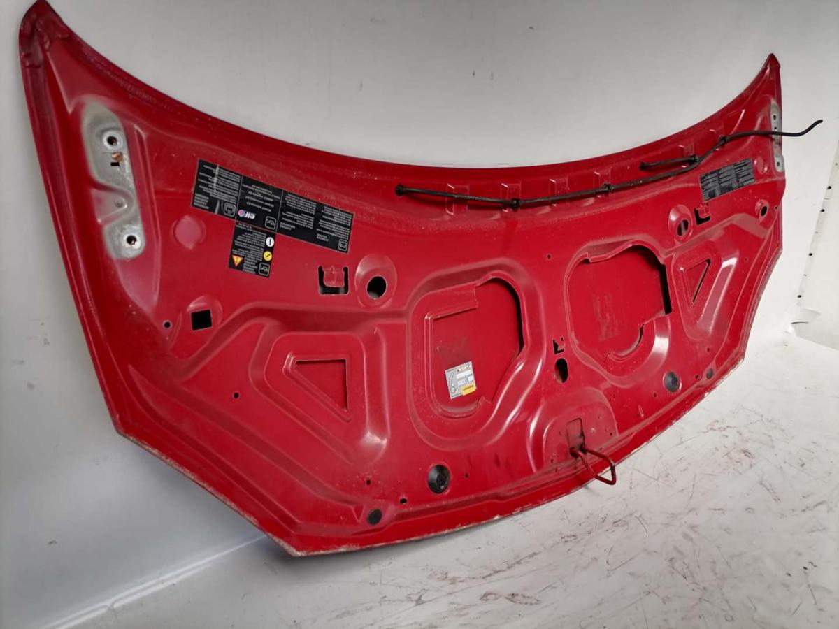 Renault Twingo 2 original Motorhaube OV727 Rot Bj.2010